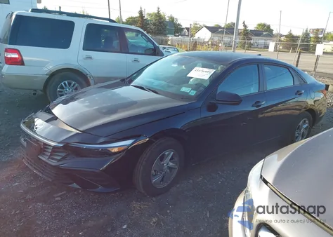 2025 Hyundai Elantra Se z USA, uszkodzony, nr VIN KMHLL4DGXSU990858